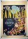 Fantasia Walt Disney Animation Linen Backed Rare Australian One Sheet 1940