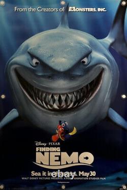 FINDING NEMO Original One Sheet Movie Poster 2003 DISNEY/PIXAR