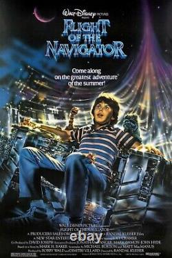 FLIGHT OF THE NAVIGATOR / Michael Burton 1985 Screenplay, Disney cult classic