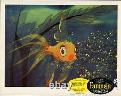 Fantasia Walt Disney Lobby Cards Complete Set 9 From 1963 Re-release In Envelope