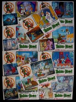 Fotobusta Robin Hood Walt Disney Reitherman Little Fox 1 Edition 1974 F74
