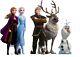 Frozen 2 Official Disney Cardboard Cutout / Standup Collection Set Of 3