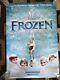 Frozen & Frozen 2 Original Movie Poster 27x40 Ds Lot Of 2 2013 & 2019 Disney U. S