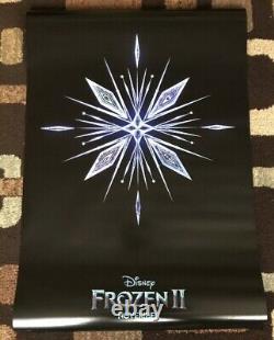 Frozen & Frozen 2 Original Movie Poster 27x40 DS Lot Of 2 2013 & 2019 Disney U. S