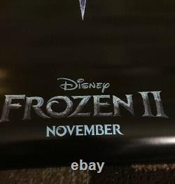 Frozen & Frozen 2 Original Movie Poster 27x40 DS Lot Of 2 2013 & 2019 Disney U. S