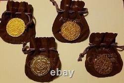 Full Set of Pirates of the Caribbean Disney Movie Collectible Prop Coins