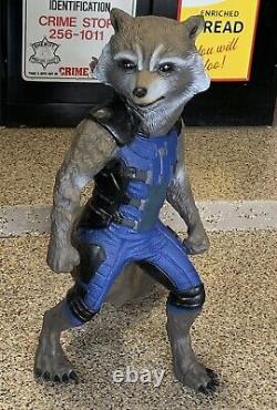 GOTG Guardians Of The Galaxy Life Size Rocket Very Rare Disney Movie Prop Wow
