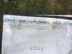 HUGE Vinyl Star Wars Movie Banner made for Walt Disney 19' x 23' MAKE OFFER NOW