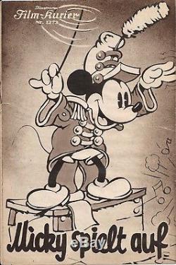 IFK 1273 Micky Mouse spielt auf (Walt Disney) Original 1930er Jahre
