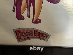 Jessica Rabbit Door Poster 1987, Who Framed Roger, Vintage Rare Disney New Nos