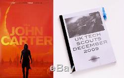 John Carter (2012) Disney Production used UK Tech manual