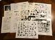 Lot Of Walt Disney Pictures The Sword In The Stone Movie Photos Model Sheet 8x10