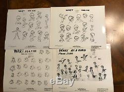 LOT Of WALT DISNEY Pictures The SWORD in the STONE MOVIE PHOTOS Model Sheet 8X10