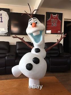 Life Size Disney Frozen Olaf Prop Full Size Statue