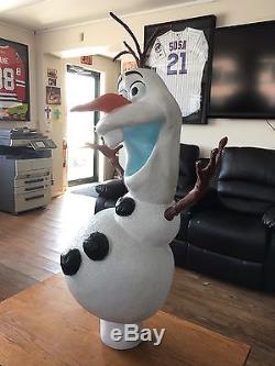 Life Size Disney Frozen Olaf Prop Full Size Statue