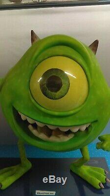 Life Size Disney Pixar Monsters Inc. Mike Wazowski 33 Movie Theater Statue Prop