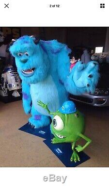 Life Size Disney Pixar Monsters Inc Sulley Mike And Boo Full Size Statues