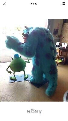 Life Size Disney Pixar Monsters Inc Sulley Mike And Boo Full Size Statues