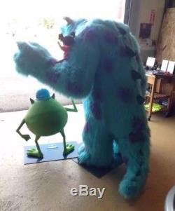 Life Size Disney Pixar Monsters Inc Sulley Mike and Boo Full Size Props Statues