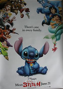 Lilo And Stitch Original Disney Us Advance One Sheet Poster