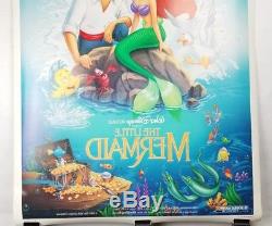 Little Mermaid Disney Double Sided Movie Poster 40x27 Original 89' Rolled Ship