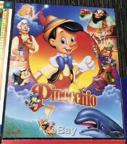 Lot Of 5 Vtg 90s OSP Publishing The Walt Disney Co 20x16 Posters Print In USA