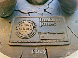 Lucasfilm Faux Bronze Indiana Jones Statue Figure Bust No#ap Disney Not Sideshow
