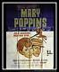 Mary Poppins Walt Disney 4x6 Ft French Grande Movie Poster Original 1964