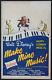 Make Mine Music Nelson Eddy Dinah Shore Disney Animation 1946 Window Card