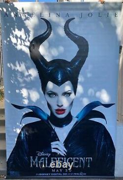 Maleficent Vinyl Movie Banner Angelina Jolie Disney