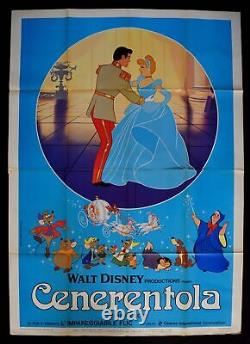 Manifesto Cinderella Walt Disney Animation Fairytale Prom Tale B A45