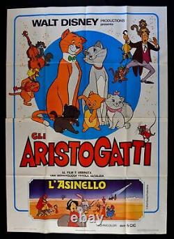 Manifesto Gli Aristocats Walt Disney Animation The Aristocats Cats M338