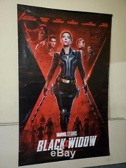 Marvel Black WidowithDisney Artemis Fowl Double Sided Vinyl Movie Banner 8x5 ft