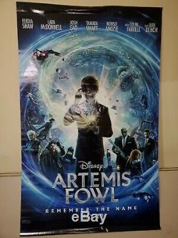 Marvel Black WidowithDisney Artemis Fowl Double Sided Vinyl Movie Banner 8x5 ft