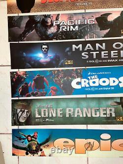 Marvel/Disney/Pixar 45 Total! Movie Theater Poster / Mylar LARGE & Small