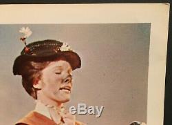 Mary Poppins Original 1964 Movie Lobby Card Disney Musical Chimney Sweeping