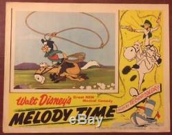 Melody Time Original 1948 Lobby Card #5 Poster Walt Disney Classic