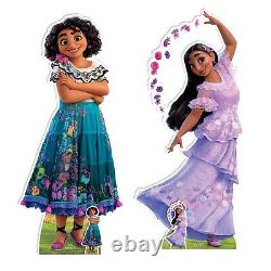Mirabel and Isabela Encanto Disney Cardboard Cutout Set of 2 Lifesize and Mini