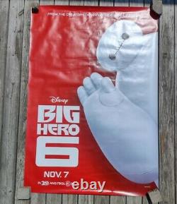 Movie Theater Poster Disney Big Hero 6 70 Inches H x 48 Inches wide