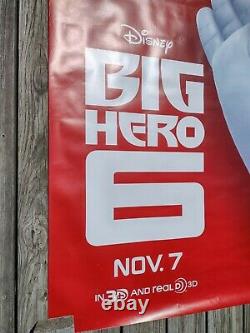 Movie Theater Poster Disney Big Hero 6 70 Inches H x 48 Inches wide