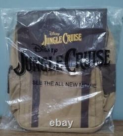 NEW Disney Jungle Cruise Promotional Movie 2021 Swag Backpack Memorabilia Sealed