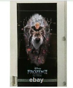 New FROZEN 2 Imax Movie Theater Window Clings Set of 4 Disney Movie Memorabilia