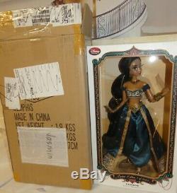 Nrfb Jasmine 17 Limited Edition Disney Doll In Box & Shipper 1 Of 5000
