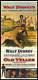 Old Yeller Original Large Disney 3-sheet Movie Poster Tommy Kirk/fess Parker