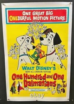 One Hundred and One Dalmations Movie Poster Walt Disney 1961 Hollywood Posters