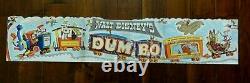 Original 1941 Walt Disney's Movie Dumbo, Festoon Poster. From 1941 Press Kit