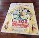 Original 1961 Walt Disney's The 101 Dalmatians Poster (french Version)