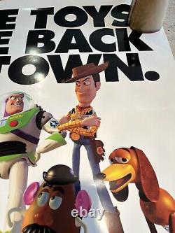 Original 27 X 40'Disney Pixar Toy Story Poster Double Sided