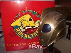 Original DISNEY Rocketeer Helmet from MASTER REPLICA with Certificates/Stand/Box
