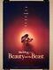 Original Disney Beauty And The Beast 1991 Ds Adv Theatrical Poster (numbered)